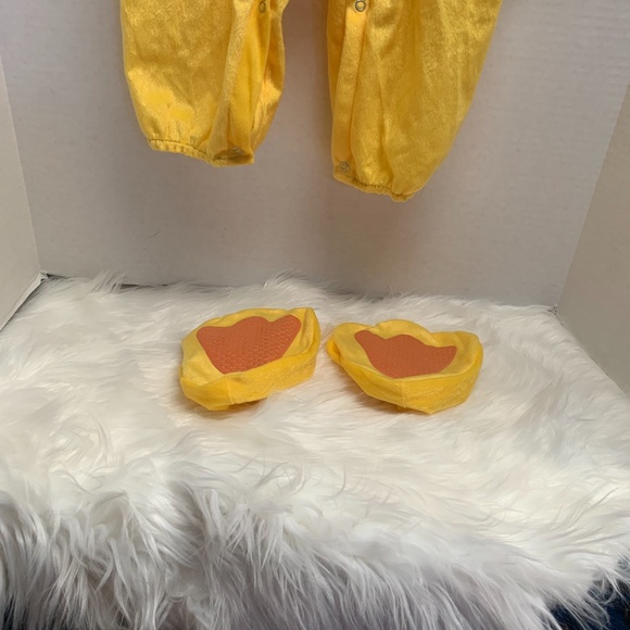 Infant Toddler Sz 12 18 Months Costume Lil Chick Chicken Dress Up Halloween - Picture 3 of 6